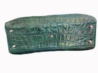 Image 2 of Green Crocodile Luggage Bag