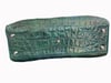 Green Crocodile Luggage Bag