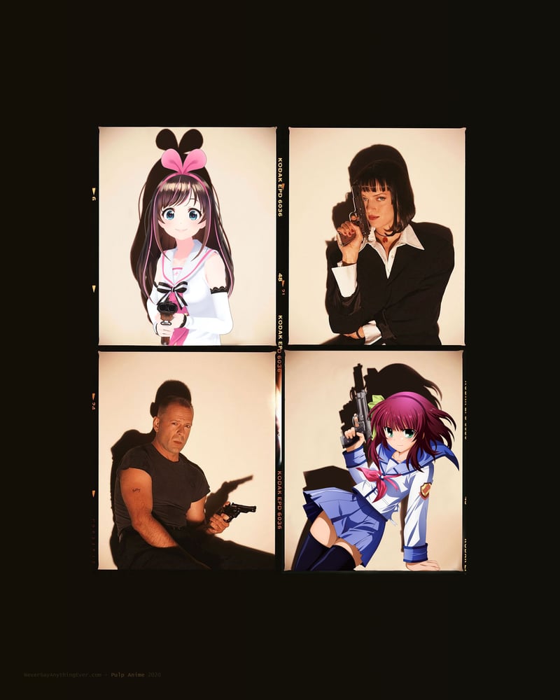 Image of Pulp Anime Poster