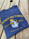 Who's on Third Mighty Chicken T-shirt