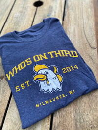 Image 1 of Who's on Third Mighty Chicken T-shirt