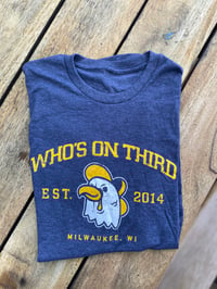 Image 3 of Who's on Third Mighty Chicken T-shirt