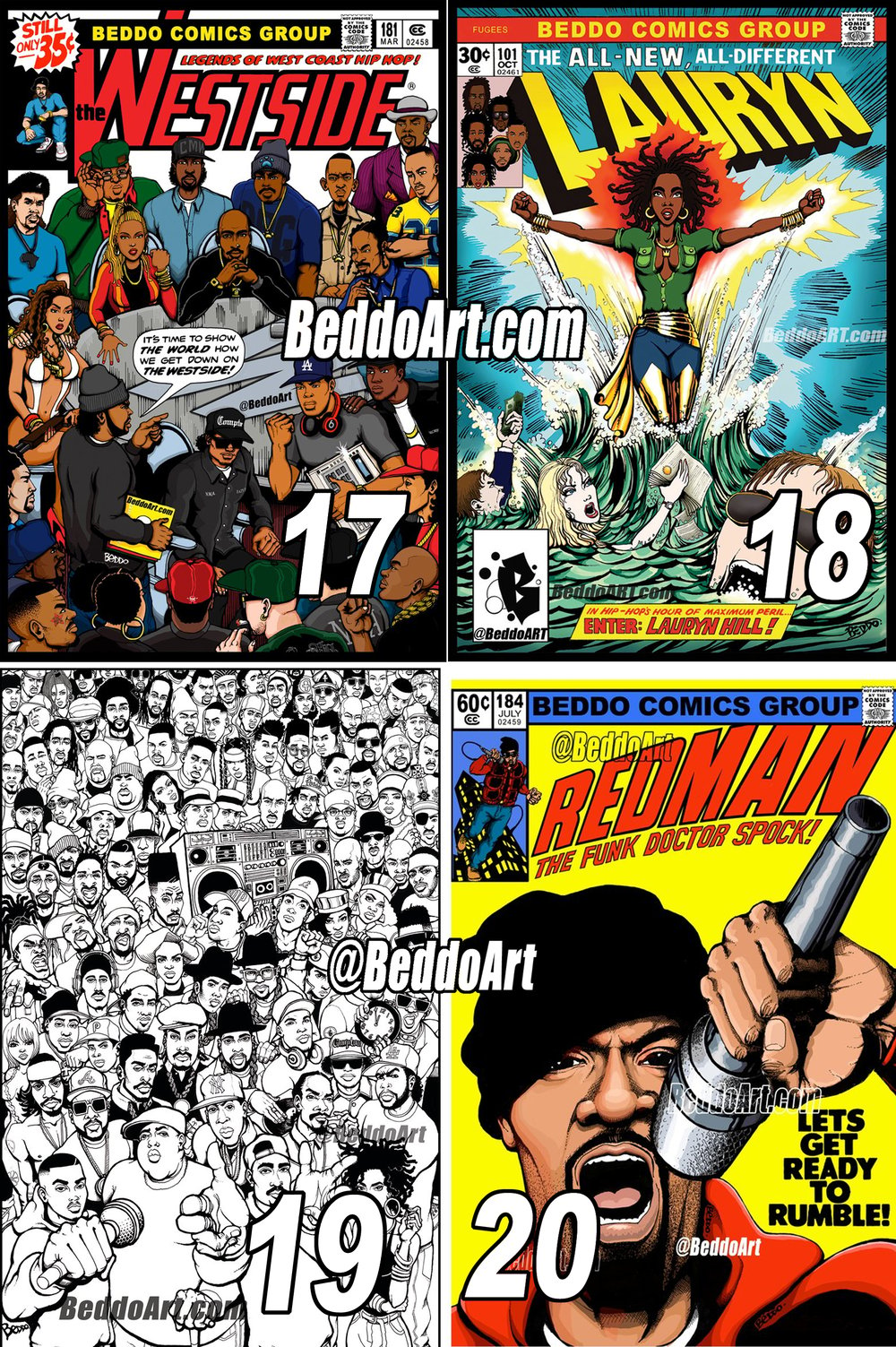 Beddo Art 2-Pack POSTER Special