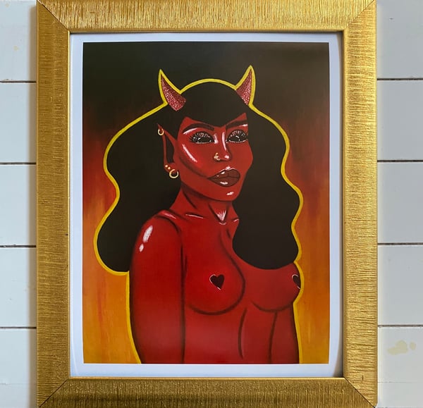 Image of “Diablita” Fine Art Print