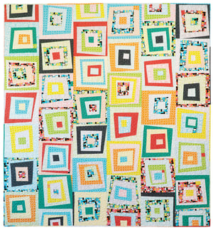 Modern Logs Paper Quilt Pattern by Christa Watson (CQ128)
