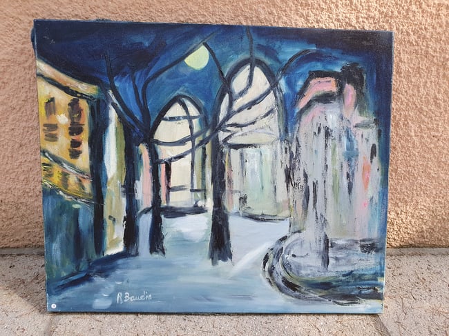 La piazzeta au clair de lune