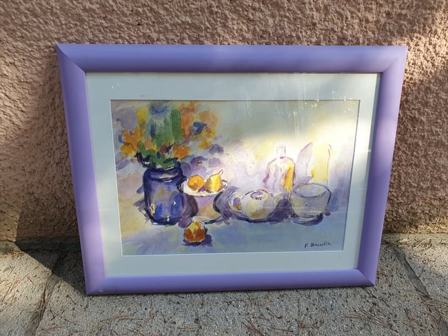 Nature morte (aquarelle)