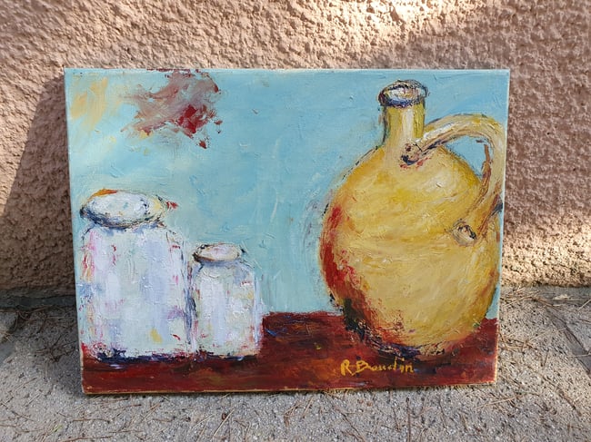 Gargoulette et flacons