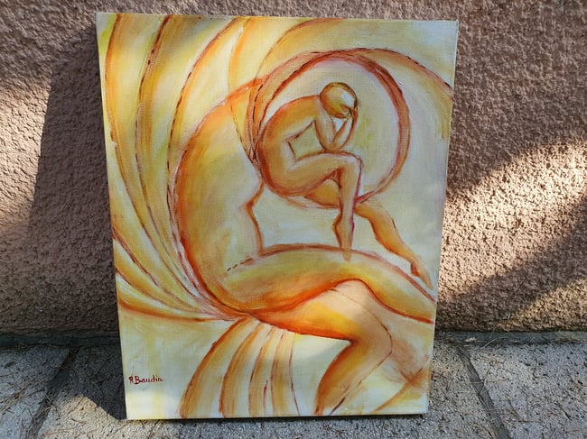 Méditation Jaune & Orange