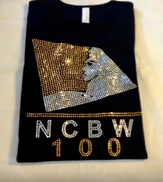 Image of All Bling NCBW 100 Logo Tee