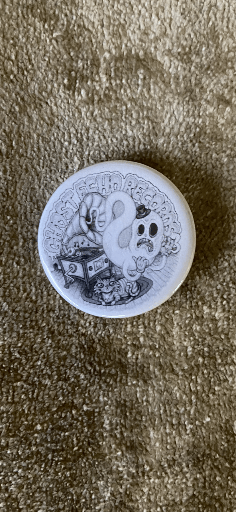Ghost Echo Records buttons