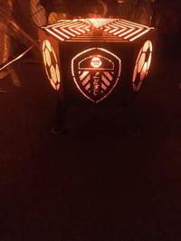Leeds united badge and football design