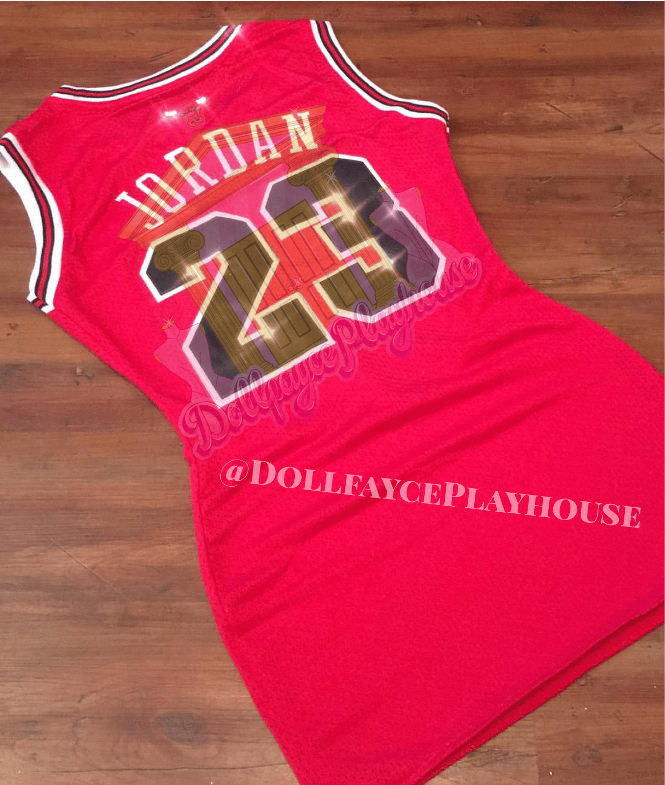 Jordan Bulls NBA Jersey Dress plain and 