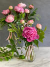 Sweet Peony Bud Vase