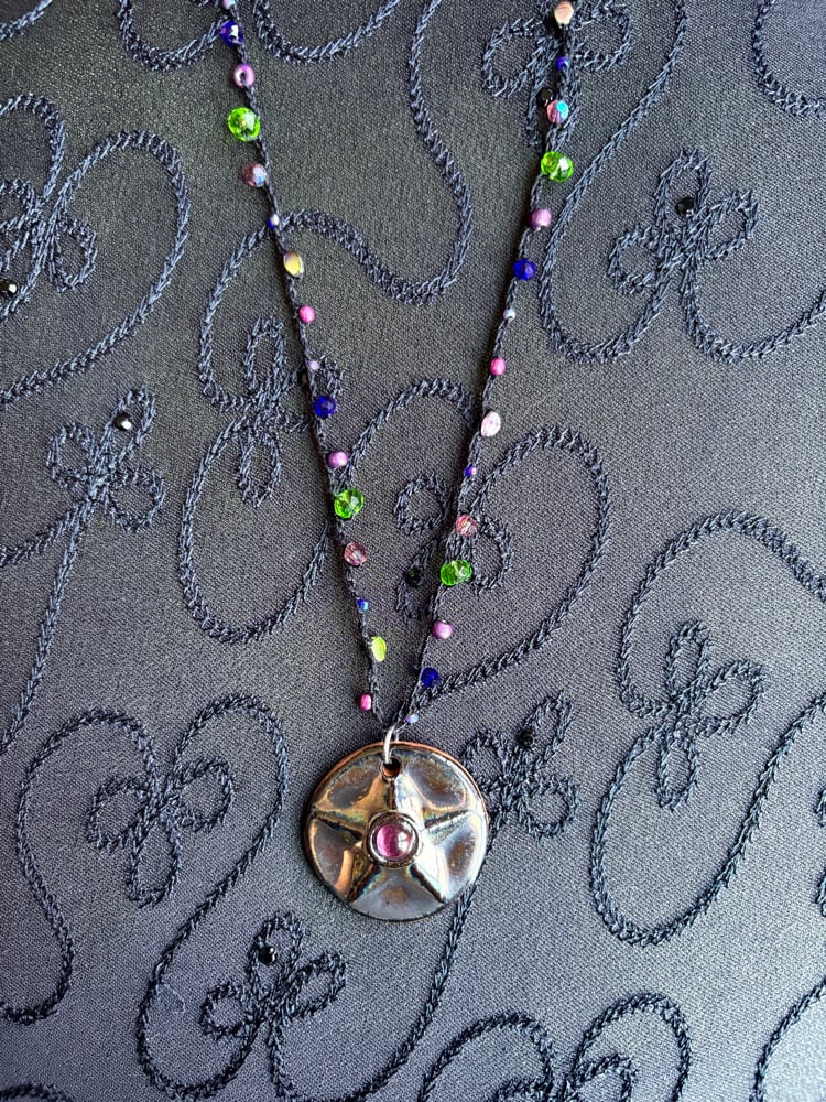 Image of Jeweled Star Necklace