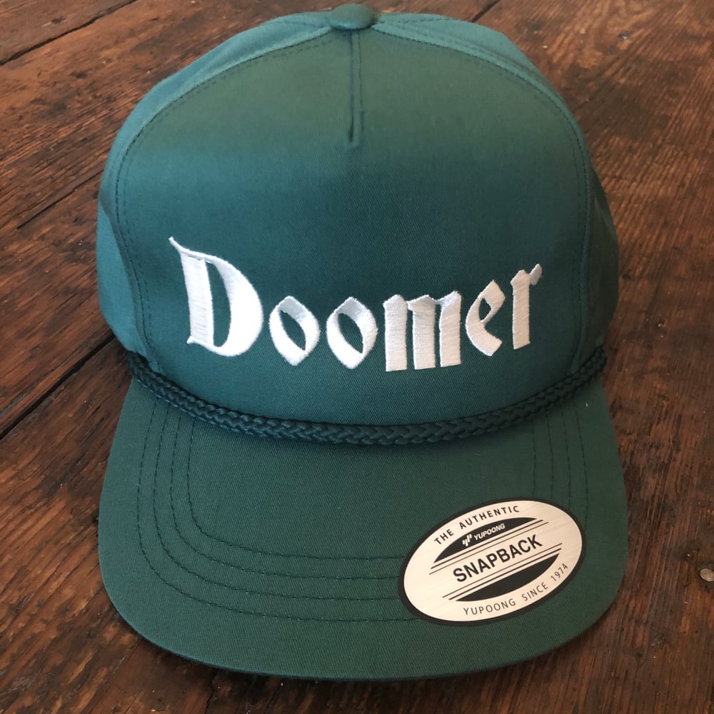 Doomer Hat w/ Adjustable Snap (Spruce Green)
