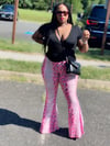 PINK PRINT PANTS