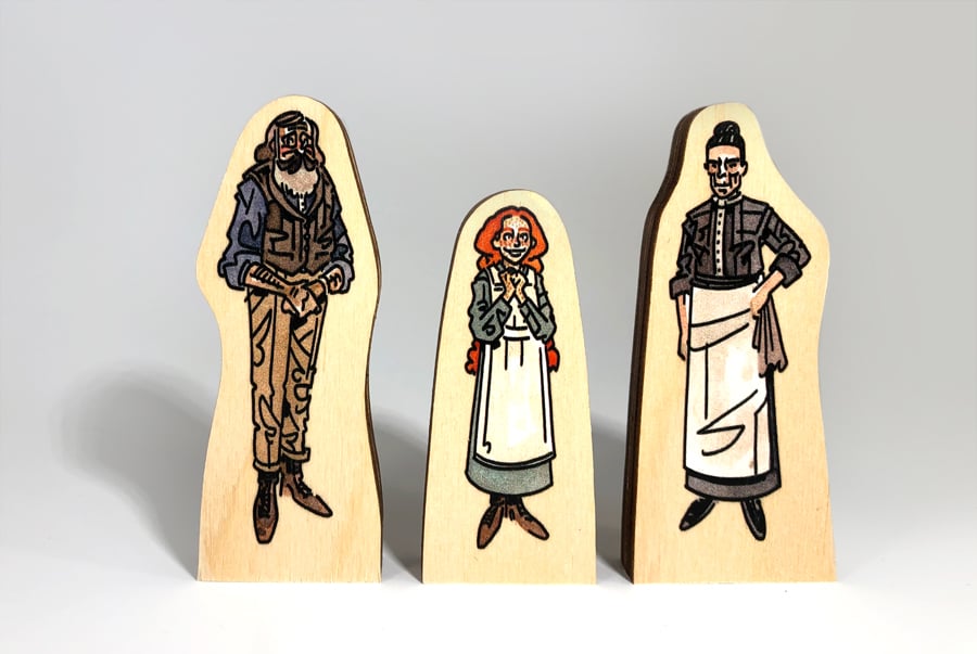 Image of Anne of Green Gables • Wooden Figure Set