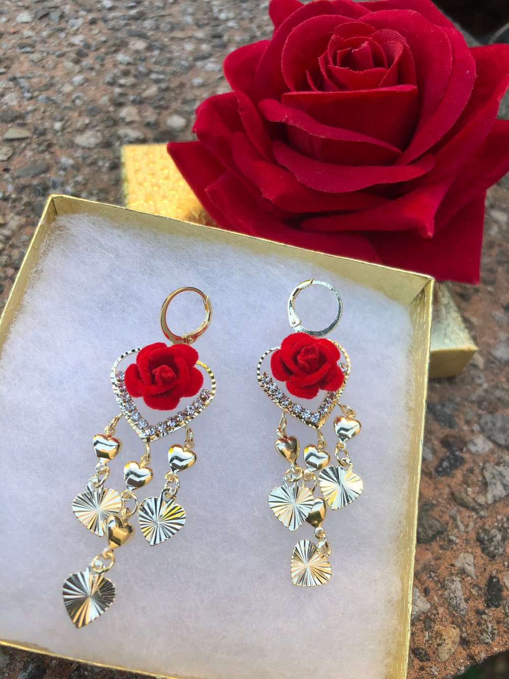 Red/Rositas Earrings