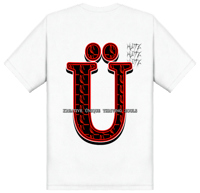 Image 3 of White ÜLone Tees