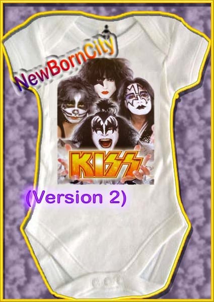 Image of KISS Rock Band Onesie