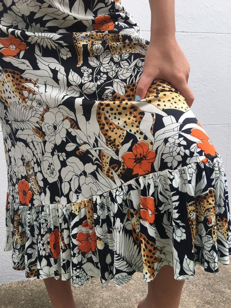 1970s one shouldered dress Image 3