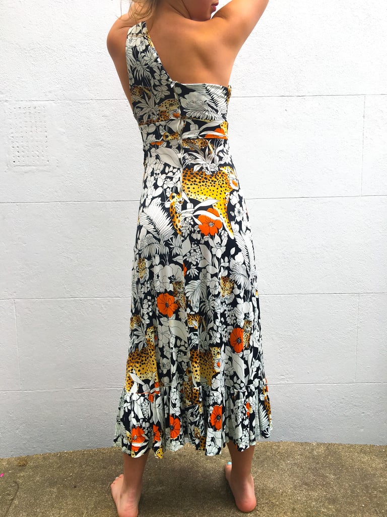 1970s one shouldered dress Image 2