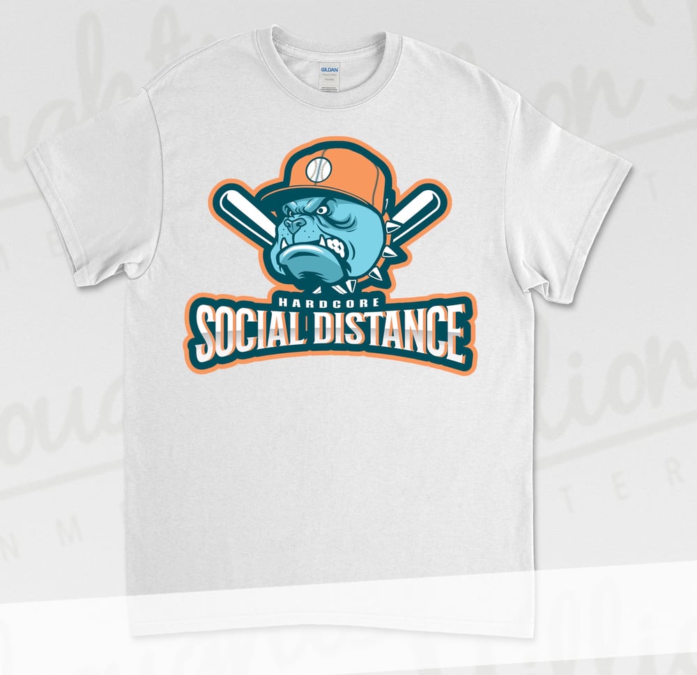 Image of SOCIAL DISTANCE LOGO SHIRT