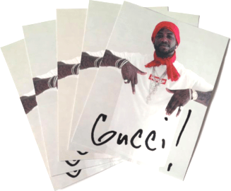 Image of Supreme Gucci Mane Sticker 