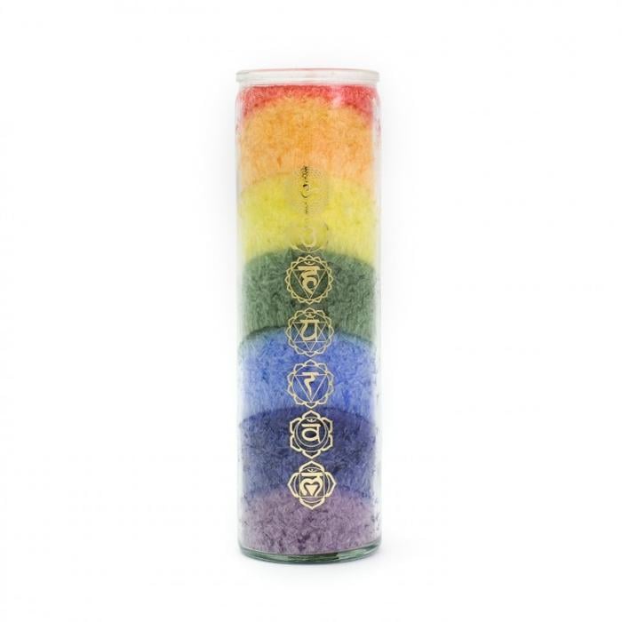 7 Chakra Candle