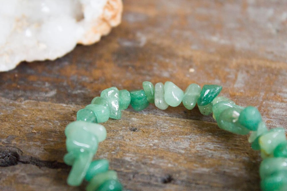 Aventurine Chip Bracelet