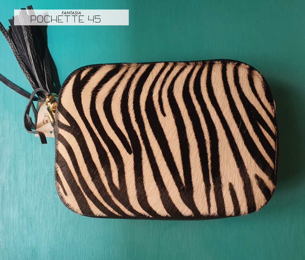 Pochette 45 Façonnée Grand H