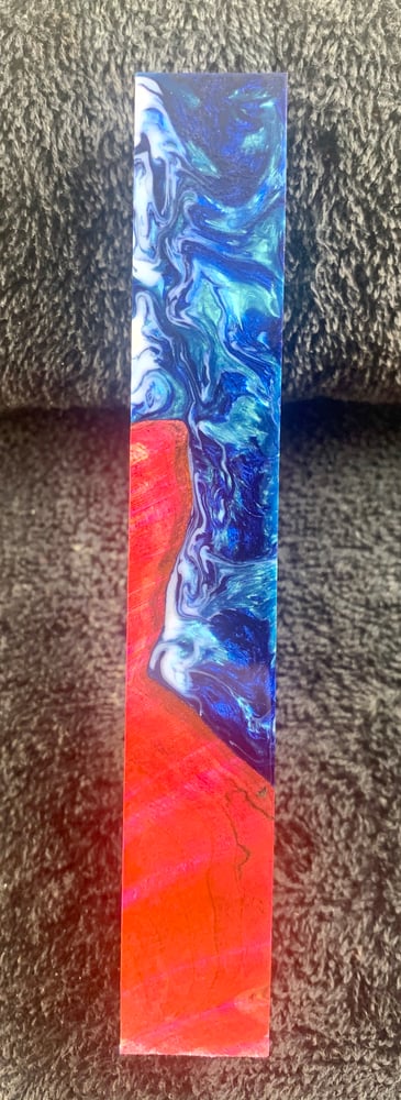 Image of Pink Maple Burl Hybrid Pen Blank 