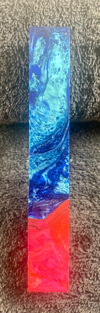 Image of Pink Maple Burl Hybrid Pen Blank 