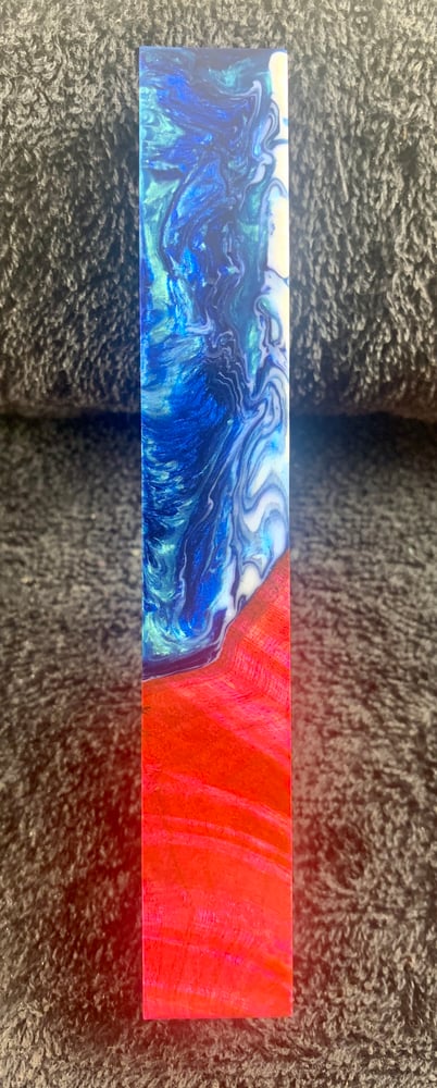 Image of Pink Maple Burl Hybrid Pen Blank 