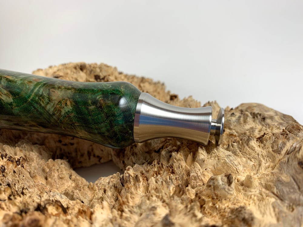 Image of Green Ash Burl Can Tab Lifter