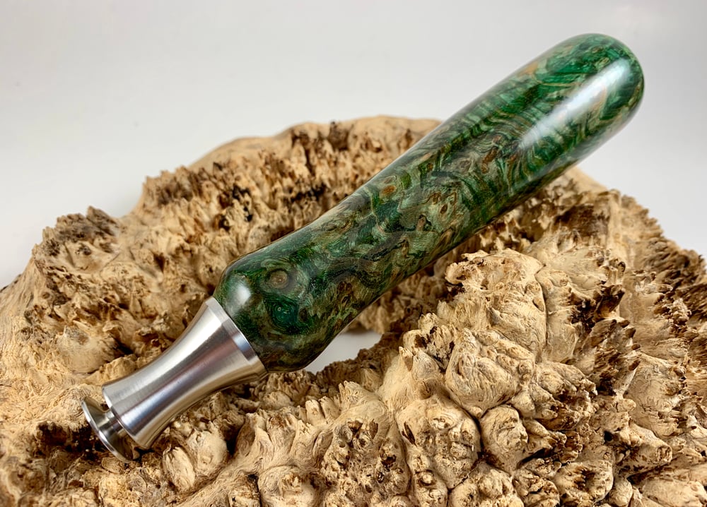 Image of Green Ash Burl Can Tab Lifter