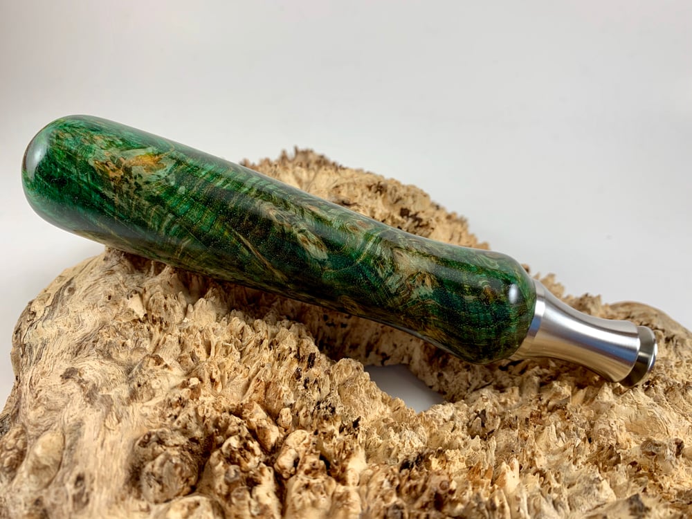 Image of Green Ash Burl Can Tab Lifter
