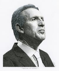 Image 1 of HOWARD SCHULTZ ink original