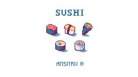 Teensy Sushi Sampler - digital download only