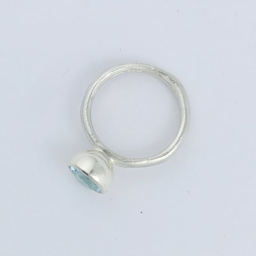 Image of Sky blue topaz ring