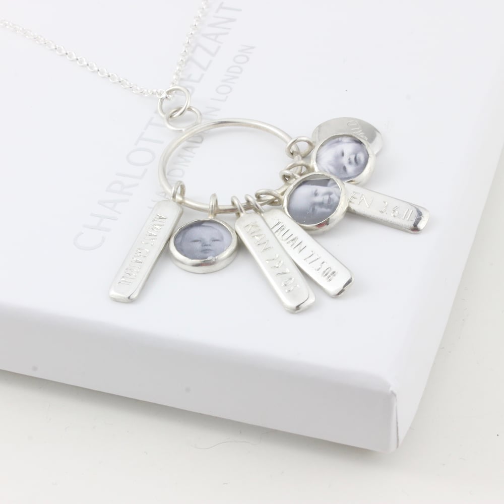 Image of bespoke family necklace