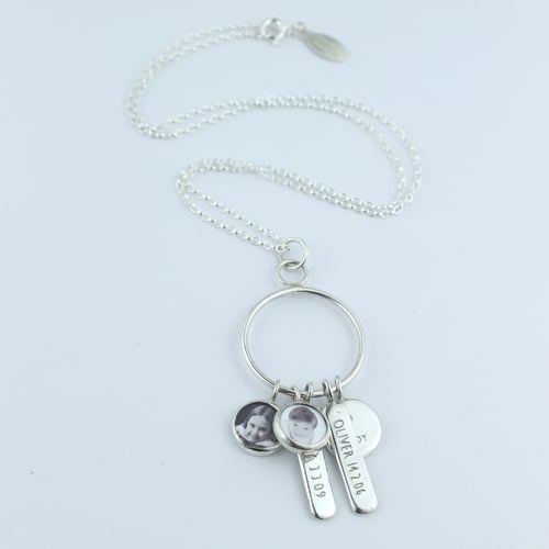 Image of bespoke family necklace