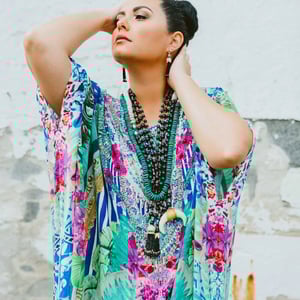 Cat's Eye & Spinel Fancy Tassel Necklace