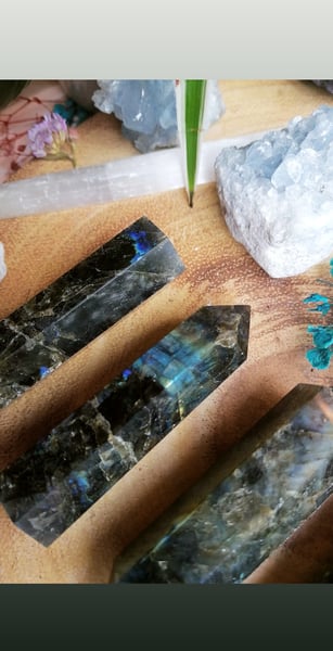 Image of Labradorite free standing tower 