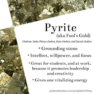 Image of Pyrite point necklace