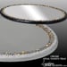 Image of Crush  16" Oval Vanity Tray with Swarovski Crystals