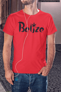 Image 5 of BELIZE GANJA LEAF T-SHIRT