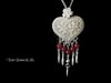 PH122 Ruby Heart Necklace