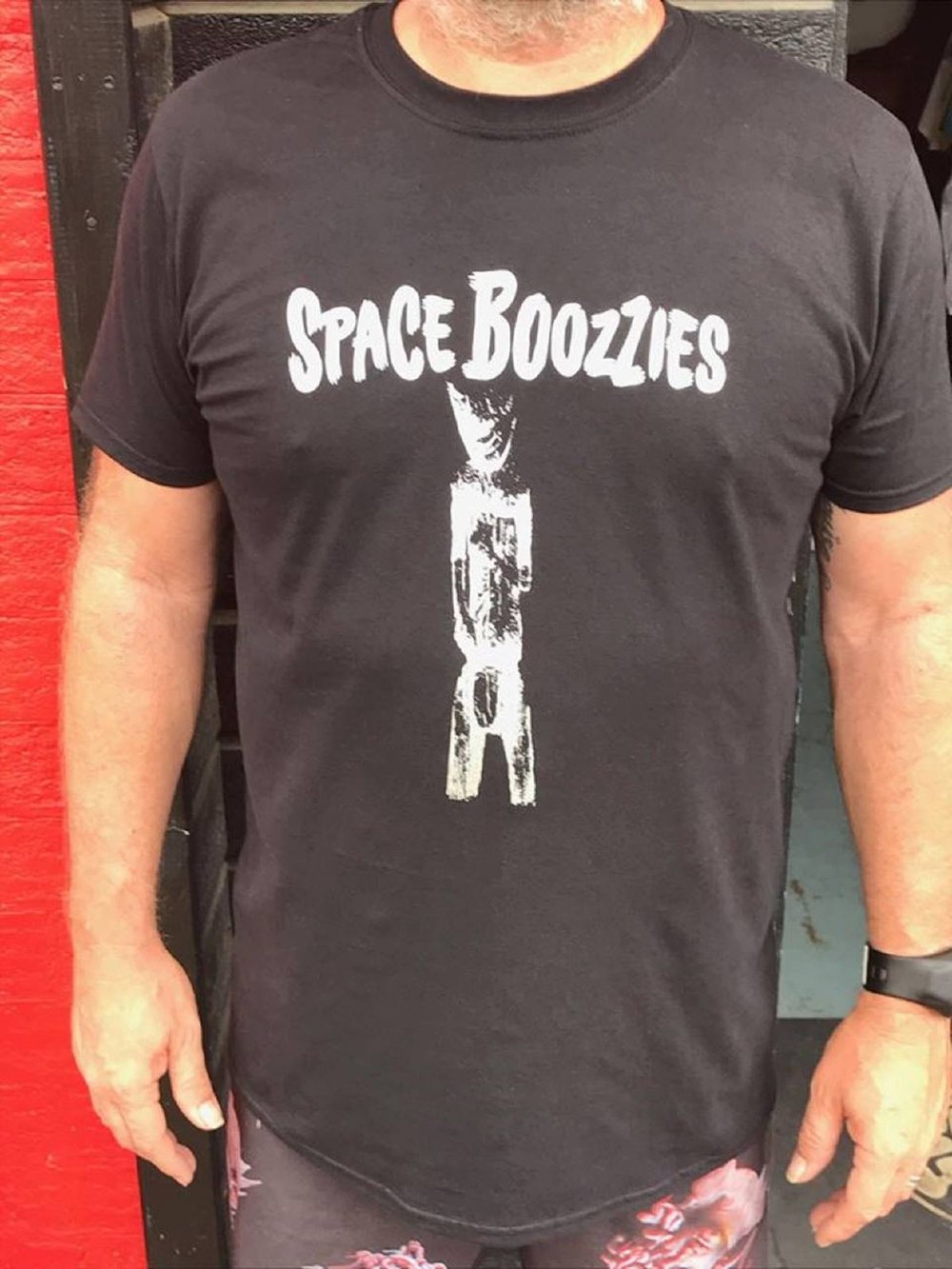 SPACE BOOZZIES - HALF HEAD - T-SHIRT